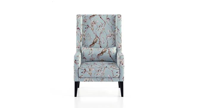 Morgen Wing Chair (Blue Nightingale) by Urban Ladder - Front View Design 1 - 162179