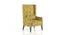 Morgen Wing Chair (Olive Vines) by Urban Ladder - Cross View Design 1 - 162188