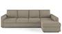 Apollo Sofa Set (Mist, Fabric Sofa Material, Compact Sofa Size, Firm Cushion Type, Sectional Sofa Type, Sectional Master Sofa Component, Regular Back Type, Regular Back Height) by Urban Ladder - - 162221