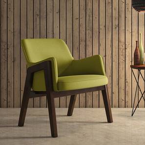 Tall Chairs Design Carven Lounge Chair in Green Fabric