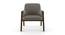 Carven Lounge Chair (Dark Grey) by Urban Ladder - Front View Design 1 - 162606