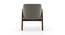 Carven Lounge Chair (Dark Grey) by Urban Ladder - Rear View Design 1 - 162609