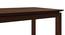 Diner 6 Seater Dining Table Set (With Upholstered Chairs) (Dark Walnut Finish) by Urban Ladder - Design 1 Close View - 162932