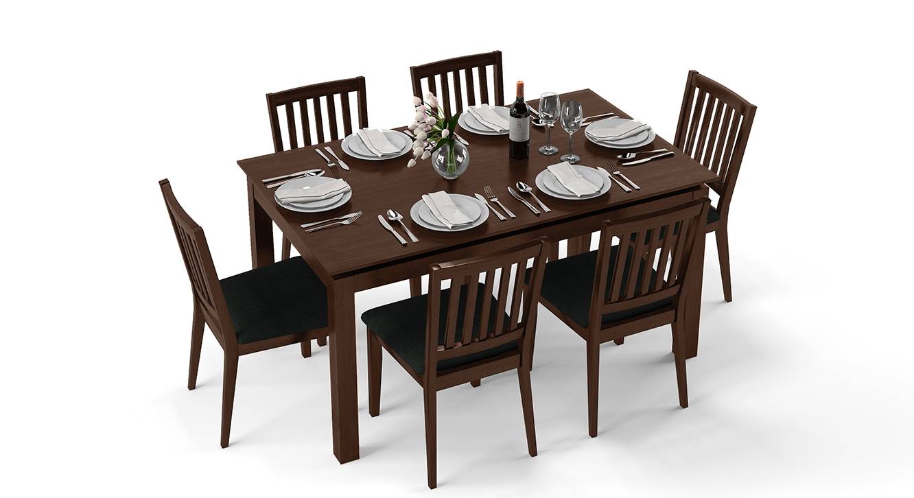 Urban ladder dining table sales with bench