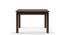 Diner 4 Seater Dining Table Set (With Upholstered Chairs) (Dark Walnut Finish) by Urban Ladder - Front View Design 1 - 162991