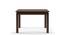 Diner 4 Seater Dining Table Set (With Upholstered Chairs) (Dark Walnut Finish) by Urban Ladder - Front View Design 1 - 162991