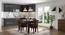 Diner Dining Chairs - Set of 2 (With Upholstery) (Dark Walnut Finish) by Urban Ladder - Design 1 Full View - 163067
