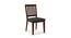 Diner Dining Chairs - Set of 2 (With Upholstery) (Dark Walnut Finish) by Urban Ladder - Cross View Design 1 - 163069