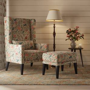 Morgen wing chair calico print lp