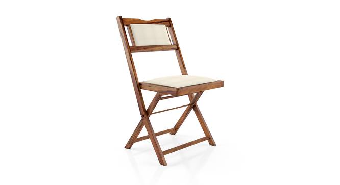 Axis Folding Chair (Teak Finish) by Urban Ladder - Cross View Design 1 - 164217