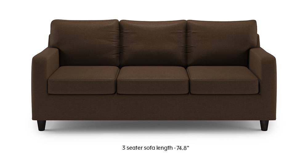 Walton Compact Sofa Sangria Red Urban Ladder Walton Compact Sofa Desert Brown 1 Seater Custom Set Sofas