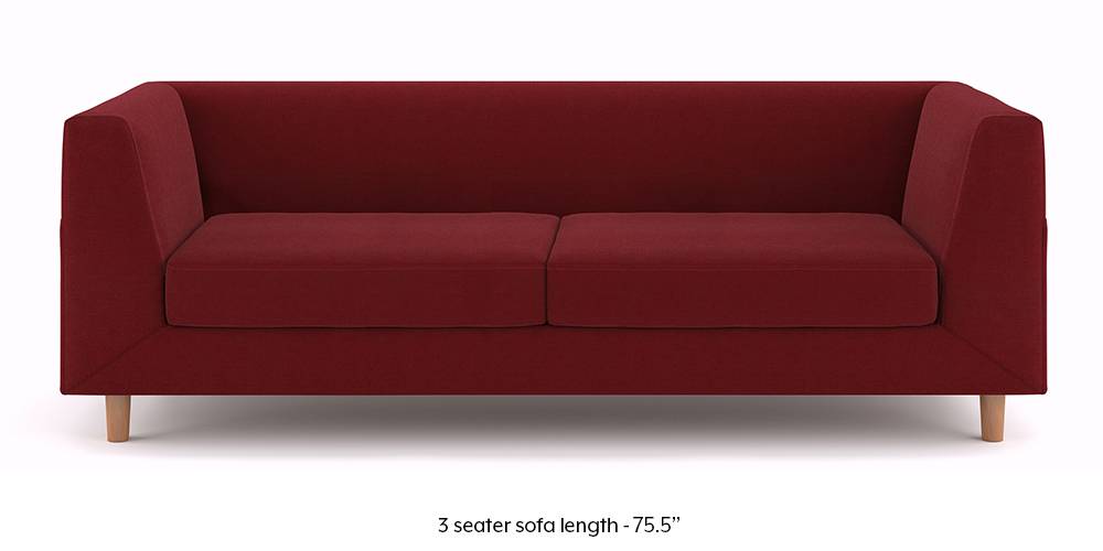 Rubik Sofa Carmine Cia Urban Ladder Rubik Sofa Sangria Red 3 Seater Custom Set Sofas None