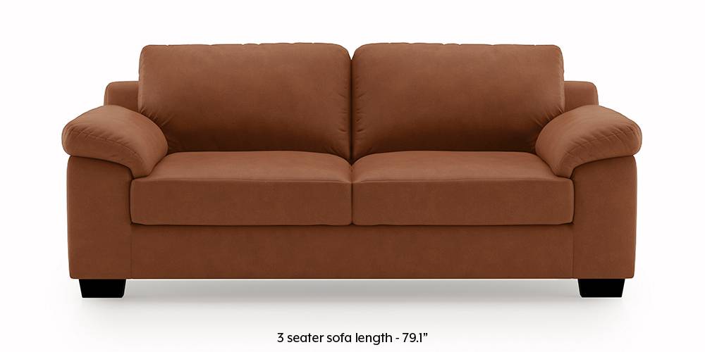 Esquel Leatherette Sofa Tan Brown Urban Ladder Esquel Leatherette Sofa Tan Brown 2 Seater Custom Set Sofas