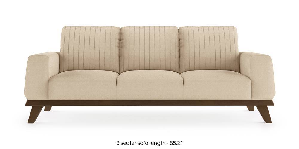 Granada Sofa (Pearl White) (Pearl, 1-seater Custom Set - Sofas, None Standard Set - Sofas, Fabric Sofa Material, Regular Sofa Size, Regular Sofa Type) by Urban Ladder