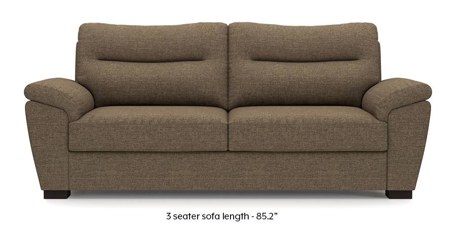 Adelaide Sofa (Dune Brown) (Dune, Fabric Sofa Material, Regular Sofa Size, Regular Sofa Type) by Urban Ladder - - 173209