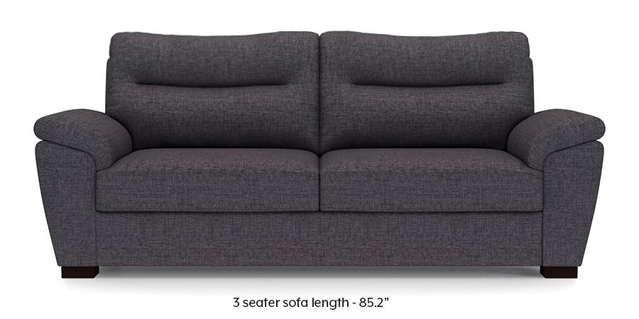 Adelaide Sofa (Steel Grey) (Steel, Fabric Sofa Material, Regular Sofa Size, Regular Sofa Type) by Urban Ladder