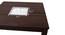 Brighton Square 4 Seater Dining Table (Mahogany Finish) by Urban Ladder