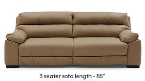 Thiene Sofa (Camel Italian Leather)