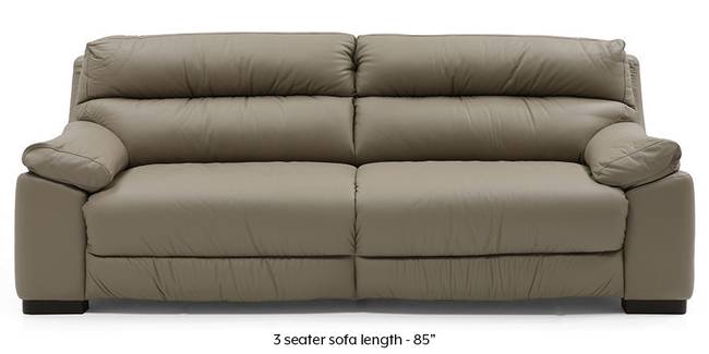 Thiene Sofa (Cappuccino Italian Leather) (Cappuccino, Regular Sofa Size, Regular Sofa Type, Leather Sofa Material)