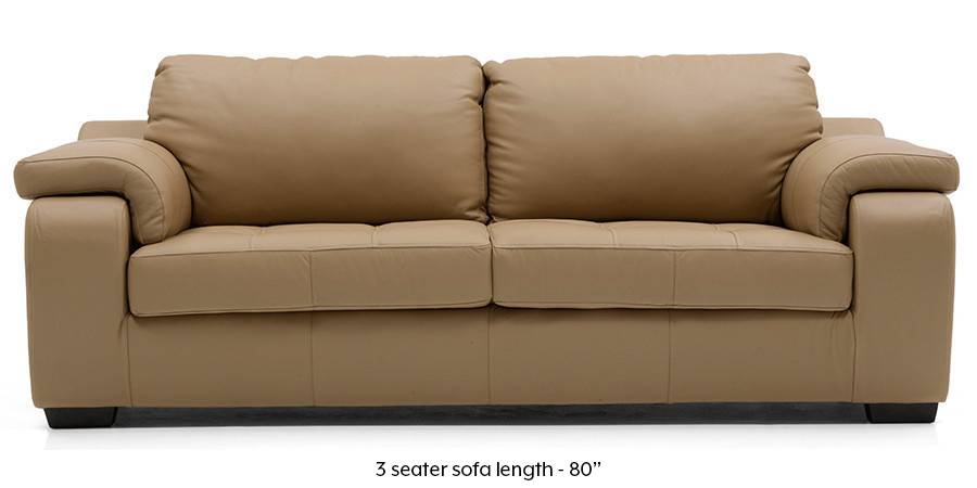 Trissino Sofa Camel Italian Leather Urban Ladder Trissino Sofa Camel Italian Leather Regular Size