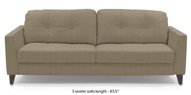 Franco Sofa (Cappuccino Italian Leather) (Cappuccino, Regular Sofa Size, Regular Sofa Type, Leather Sofa Material)