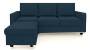 Apollo Sofa Set (Indigo Blue, Fabric Sofa Material, Compact Sofa Size, Soft Cushion Type, Regular Sofa Type, Master Sofa Component, Regular Back Type, Regular Back Height) by Urban Ladder - - 174563