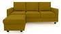 Apollo Sofa Set (Olive Green, Fabric Sofa Material, Compact Sofa Size, Soft Cushion Type, Regular Sofa Type, Master Sofa Component, Regular Back Type, Regular Back Height) by Urban Ladder - - 174592