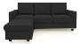 Apollo Sofa Set (Fabric Sofa Material, Compact Sofa Size, Soft Cushion Type, Regular Sofa Type, Master Sofa Component, Graphite Grey, Regular Back Type, Regular Back Height) by Urban Ladder - - 174621