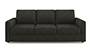 Apollo Sofa Set (Fabric Sofa Material, Compact Sofa Size, Soft Cushion Type, Regular Sofa Type, Individual 3 Seater Sofa Component, Graphite Grey, Regular Back Type, Regular Back Height) by Urban Ladder - - 174625