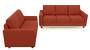 Apollo Sofa Set (Lava, Fabric Sofa Material, Regular Sofa Size, Firm Cushion Type, Regular Sofa Type, Master Sofa Component, Regular Back Type, Regular Back Height) by Urban Ladder - - 174785