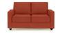 Apollo Sofa Set (Lava, Fabric Sofa Material, Regular Sofa Size, Firm Cushion Type, Regular Sofa Type, Individual 2 Seater Sofa Component, Regular Back Type, Regular Back Height) by Urban Ladder - - 174797