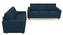 Apollo Sofa Set (Indigo Blue, Fabric Sofa Material, Regular Sofa Size, Soft Cushion Type, Regular Sofa Type, Master Sofa Component, Regular Back Type, Regular Back Height) by Urban Ladder - - 174841