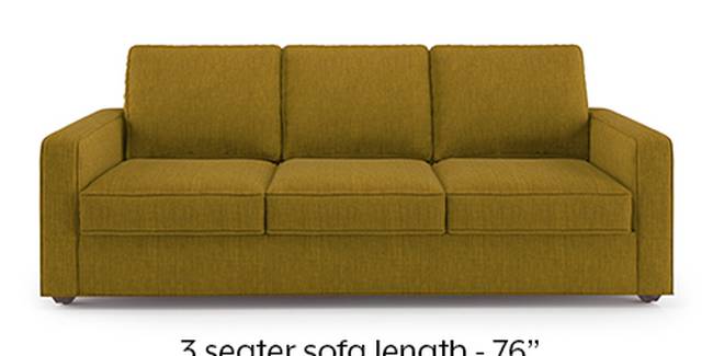 Apollo Sofa Set (Olive Green, Fabric Sofa Material, Regular Sofa Size, Soft Cushion Type, Regular Sofa Type, Master Sofa Component, Regular Back Type, Regular Back Height)