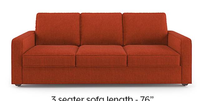 Apollo Sofa Set (Lava, Fabric Sofa Material, Regular Sofa Size, Soft Cushion Type, Regular Sofa Type, Master Sofa Component, Regular Back Type, Regular Back Height)