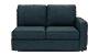 Apollo Sofa Set (Indigo Blue, Fabric Sofa Material, Compact Sofa Size, Firm Cushion Type, Sectional Sofa Type, Left Aligned 2 Seater Sofa Component, Regular Back Type, Regular Back Height) by Urban Ladder - - 175005