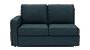 Apollo Sofa Set (Indigo Blue, Fabric Sofa Material, Compact Sofa Size, Firm Cushion Type, Sectional Sofa Type, Right Aligned 2 Seater Sofa Component, Regular Back Type, Regular Back Height) by Urban Ladder - - 175006