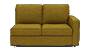 Apollo Sofa Set (Olive Green, Fabric Sofa Material, Compact Sofa Size, Firm Cushion Type, Sectional Sofa Type, Left Aligned 2 Seater Sofa Component, Regular Back Type, Regular Back Height) by Urban Ladder - - 175157