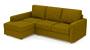 Apollo Sofa Set (Olive Green, Fabric Sofa Material, Compact Sofa Size, Soft Cushion Type, Sectional Sofa Type, Sectional Master Sofa Component, Regular Back Type, Regular Back Height) by Urban Ladder - - 175342