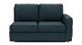Apollo Sofa Set (Indigo Blue, Fabric Sofa Material, Regular Sofa Size, Firm Cushion Type, Sectional Sofa Type, Left Aligned 2 Seater Sofa Component, Regular Back Type, Regular Back Height) by Urban Ladder - - 175385