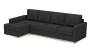 Apollo Sofa Set (Fabric Sofa Material, Regular Sofa Size, Soft Cushion Type, Sectional Sofa Type, Sectional Master Sofa Component, Graphite Grey, Regular Back Type, Regular Back Height) by Urban Ladder - - 175560