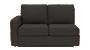 Apollo Sofa Set (Fabric Sofa Material, Regular Sofa Size, Soft Cushion Type, Sectional Sofa Type, Right Aligned 2 Seater Sofa Component, Graphite Grey, Regular Back Type, Regular Back Height) by Urban Ladder - - 175570