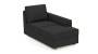 Apollo Sofa Set (Fabric Sofa Material, Regular Sofa Size, Soft Cushion Type, Sectional Sofa Type, Right Aligned Chaise Sofa Component, Graphite Grey, Regular Back Type, Regular Back Height) by Urban Ladder - - 175572
