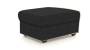 Apollo Sofa Set (Fabric Sofa Material, Regular Sofa Size, Soft Cushion Type, Regular Sofa Type, Ottoman Sofa Component, Graphite Grey, Regular Back Type, Regular Back Height) by Urban Ladder - - 175573