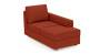 Apollo Sofa Set (Lava, Fabric Sofa Material, Regular Sofa Size, Soft Cushion Type, Sectional Sofa Type, Right Aligned Chaise Sofa Component, Regular Back Type, Regular Back Height) by Urban Ladder - Design 1 - 175683