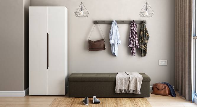 Baltoro High Gloss Shoe Rack (White Finish) by Urban Ladder - Design 1 Full View - 175756