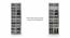 Baltoro 20 Pair Shoe Rack In White Finish (White Finish) by Urban Ladder - Half View Design 1 - 175760