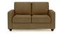 Apollo Sofa Set (Fabric Sofa Material, Compact Sofa Size, Soft Cushion Type, Regular Sofa Type, Individual 2 Seater Sofa Component, Fawn Velvet, Regular Back Type, Regular Back Height) by Urban Ladder - - 177461