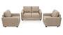 Apollo Sofa Set (Fabric Sofa Material, Compact Sofa Size, Soft Cushion Type, Regular Sofa Type, Master Sofa Component, Sandshell Beige, Regular Back Type, Regular Back Height) by Urban Ladder - - 177541