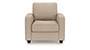Apollo Sofa Set (Fabric Sofa Material, Regular Sofa Size, Soft Cushion Type, Regular Sofa Type, Individual 1 Seater Sofa Component, Sandshell Beige, Regular Back Type, Regular Back Height) by Urban Ladder - - 178009
