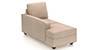 Apollo Sofa Set (Fabric Sofa Material, Compact Sofa Size, Soft Cushion Type, Sectional Sofa Type, Left Aligned Chaise Sofa Component, Sandshell Beige, Regular Back Type, Regular Back Height) by Urban Ladder - - 178933